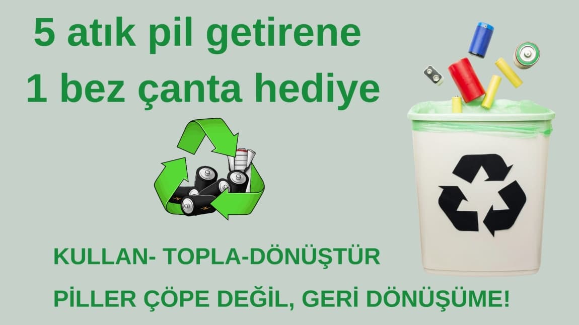 ATIK PİL TOPLUYORUZ